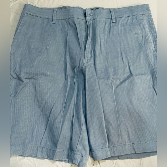 Medium grey Union brand 98% cotton 2% spandex flat front shorts - Picture 7 of 7